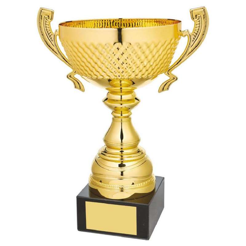 Gold Presentation Cup with Handles 300mm – Gold