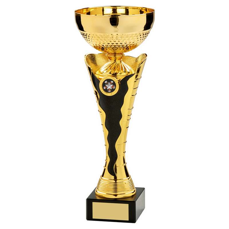 Gold Black Bowl Award Cup 370mm – Gold/Black