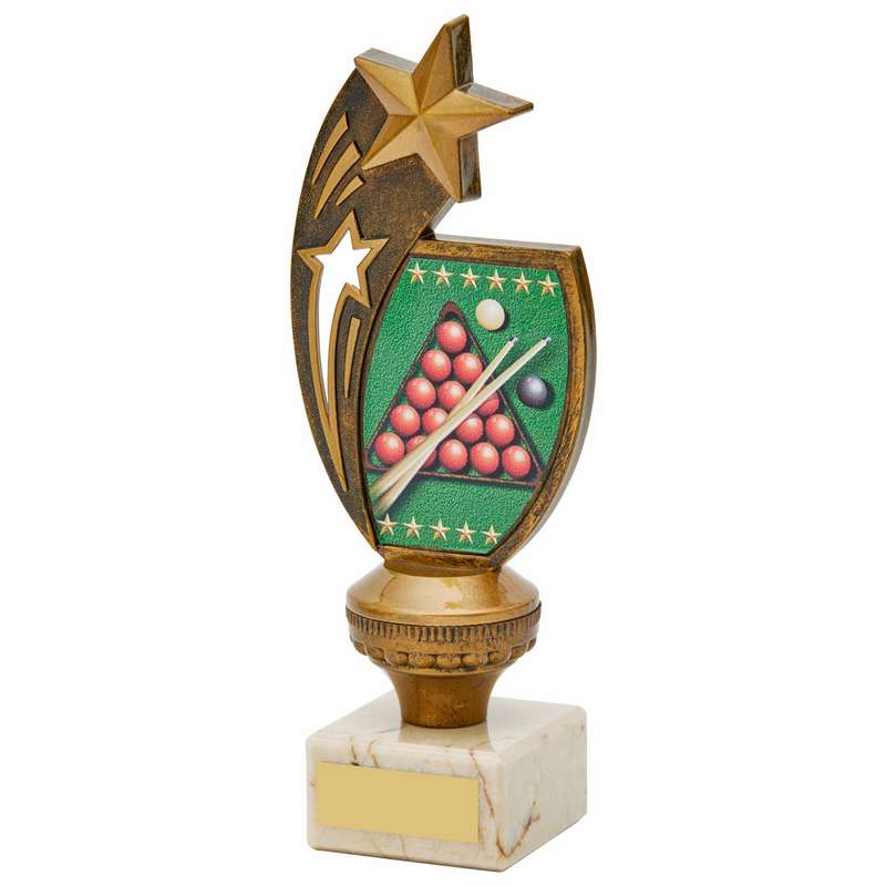 Antique Gold Snooker Trophy 210mm – Ant Gold