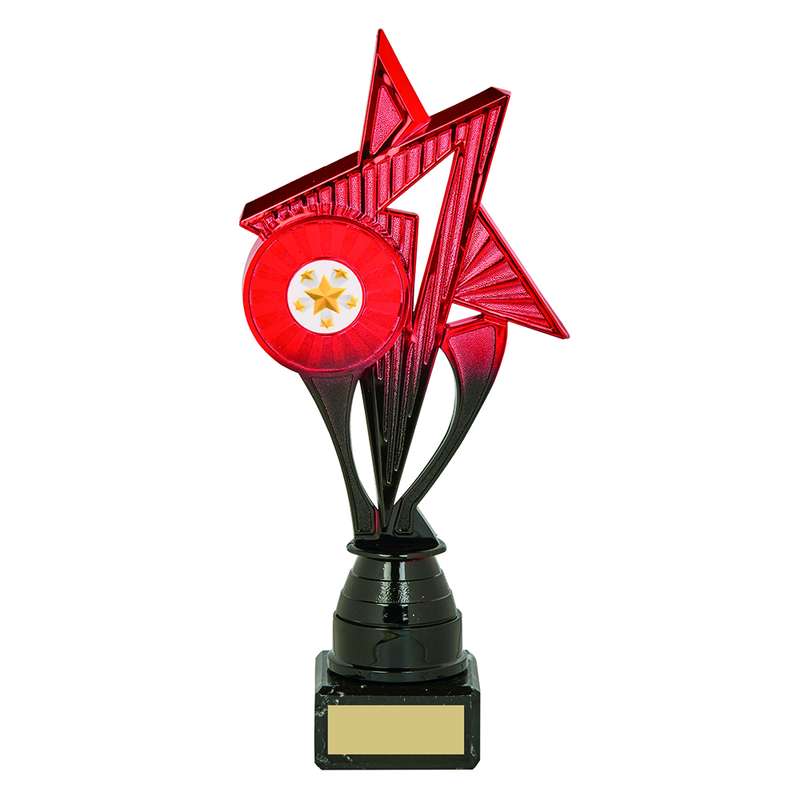 Red/Black Holder Trophy 240mm – Red/Black