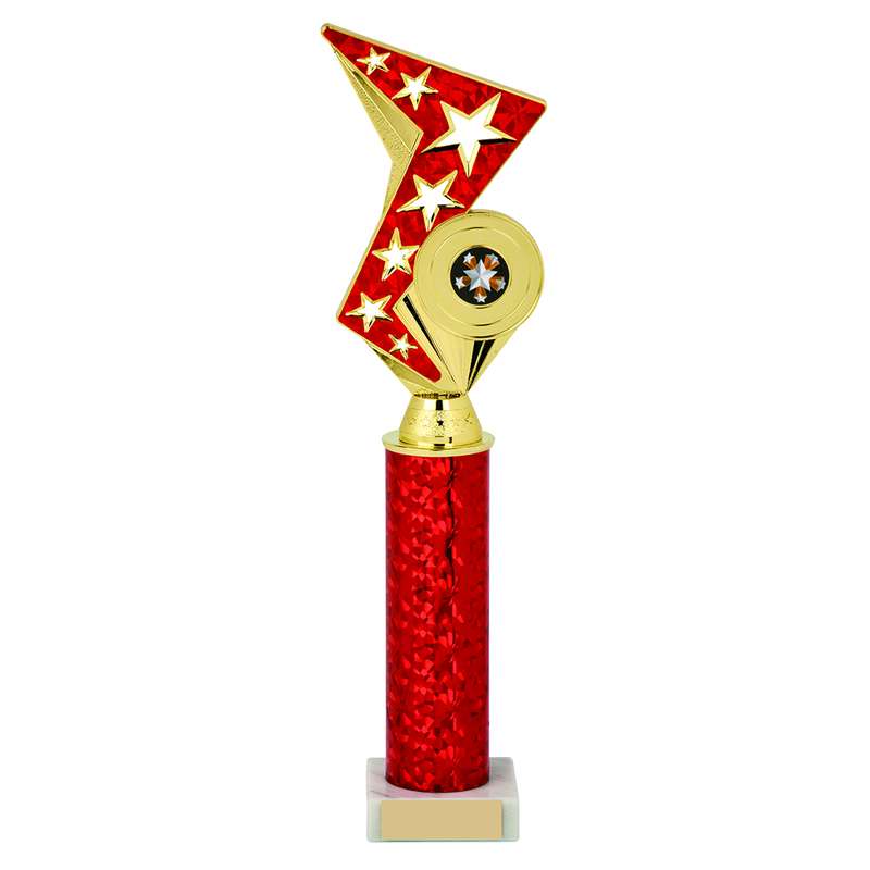 Red Zig Zag Holder Award 345mm – Red