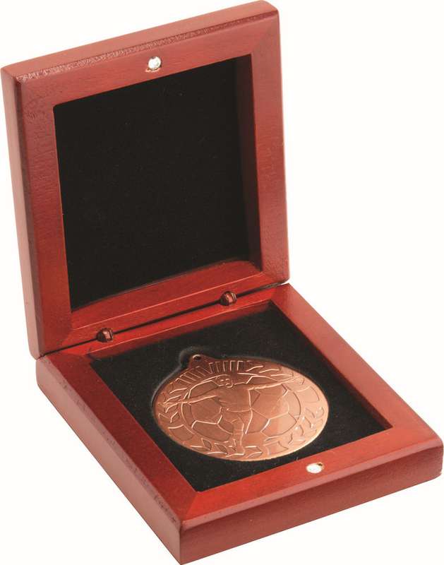 ROSEWOOD MEDAL BOX (50mm RECESS) – 3.5in