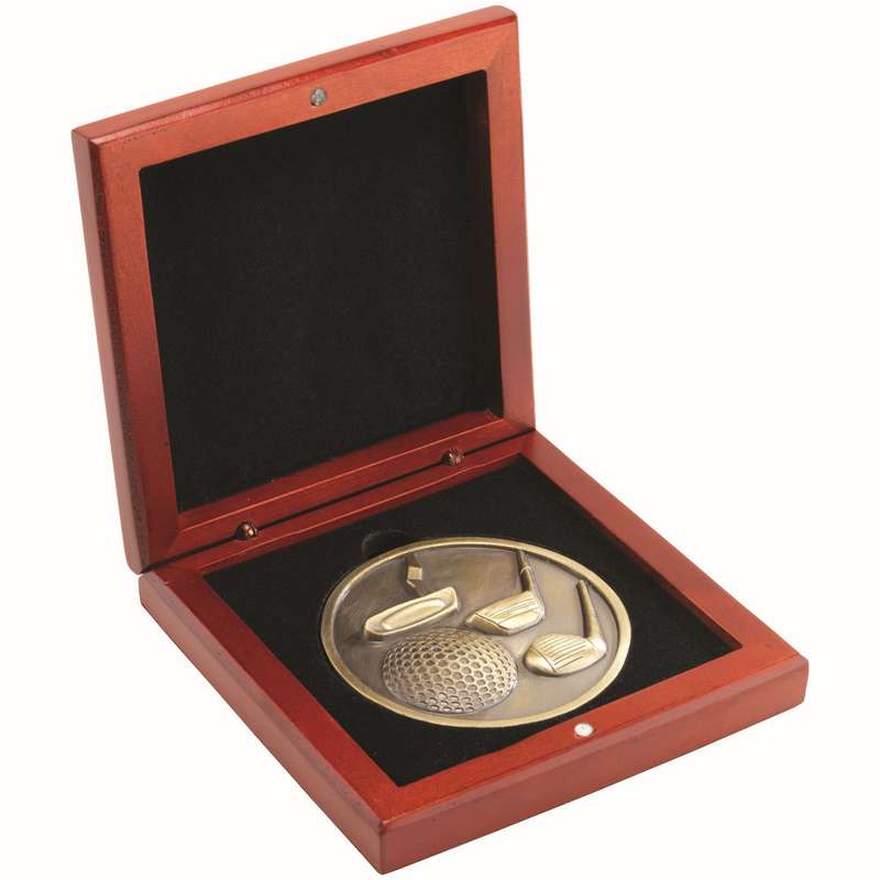 ROSEWOOD MEDAL BOX (70mm RECESS) – 4.25in