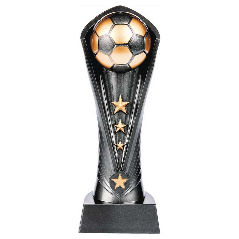 Matt Gunmetal Cobra Football Award 190mm – Silver
