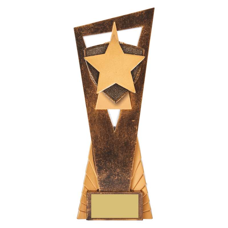 Antique Gold Edge Star Award 230mm – Ant Gold