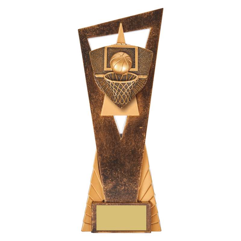 Antique Gold Edge Basketball Award 230mm – Ant Gold