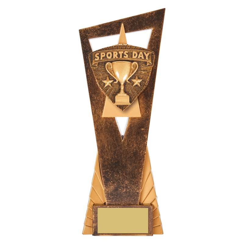 Antique Gold Edge Sports Day Award 230mm – Ant Gold