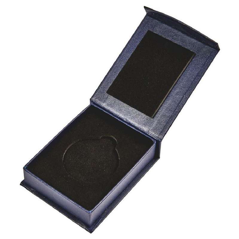 Blue Medal Case to fit 70mm Medal (Magnetic Fastening) – Blue