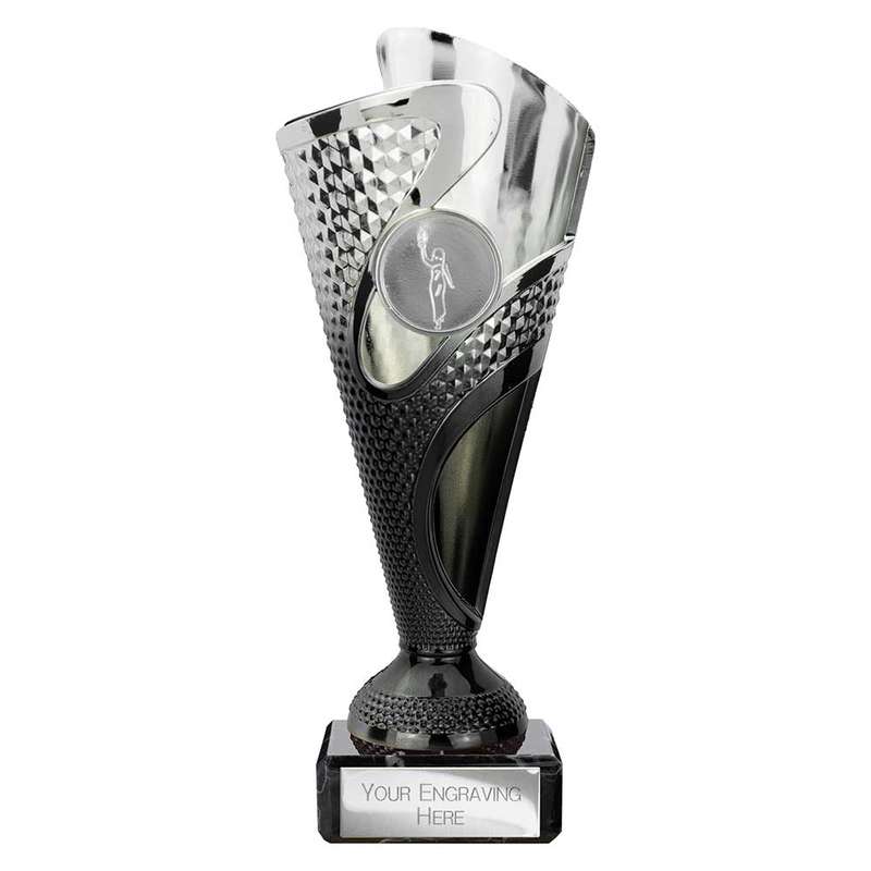 Rodeo Trophy Silver & Black